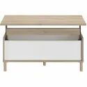 Table Parisot Blanc 100 x 50 x 43,6 cm