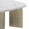 Table Basse Blanc 105 x 58 x 39 cm