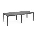 Table Gris Anthracite Résine Plastique