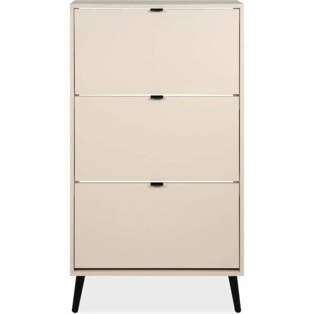 Range-chaussures VIGO 49A Beige 70 x 24 x 125 cm