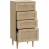 Commode Beige 50,4 x 41,4 x 108,8 cm