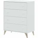 Commode Blanc 95 x 77,5 x 40 cm