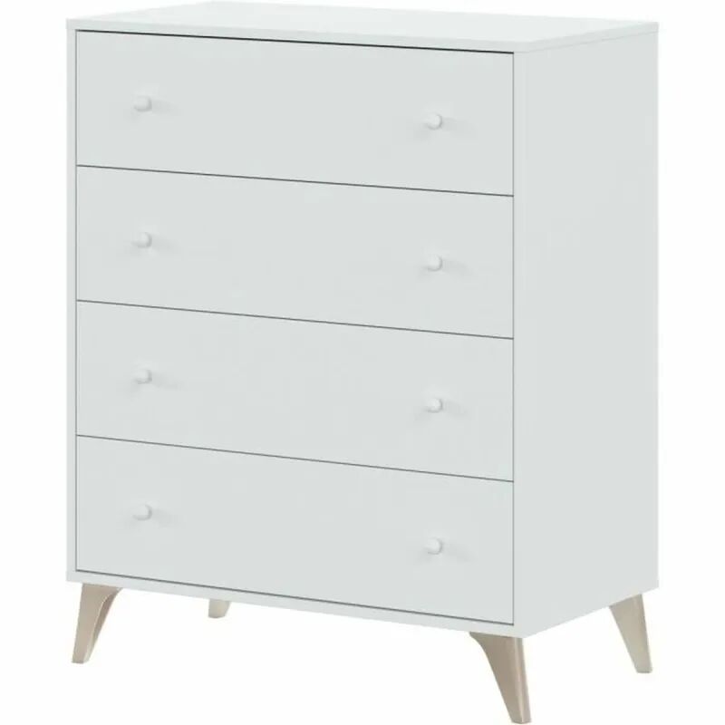 Commode Blanc 95 x 77,5 x 40 cm