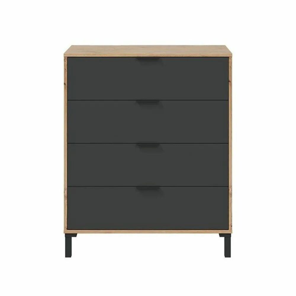 Commode Marron Noir 77,5 x 40 x 93,5 cm
