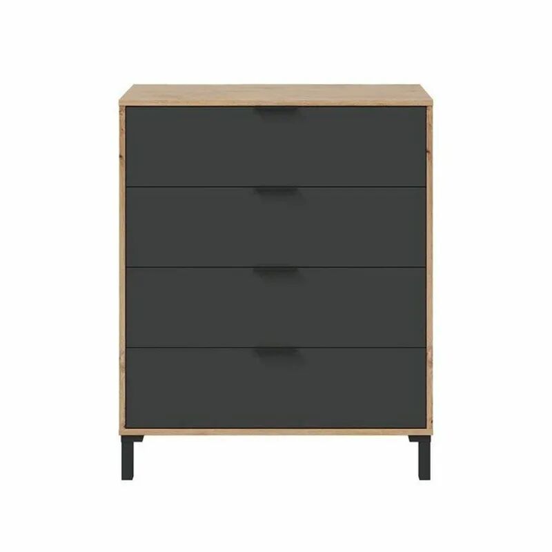 Commode Marron Noir 77,5 x 40 x 93,5 cm