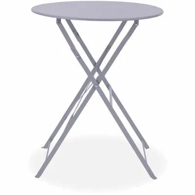 Ensemble Table + 2 Chaises Gris