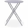 Ensemble Table + 2 Chaises Gris