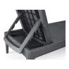 Chaise longue Allibert by KETER 8711245146294 Gris 187 x 58 x 29 cm