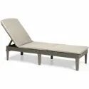 Chaise longue Algon Allibert Marron 187 x 58 x 29 cm