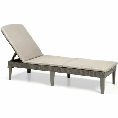 Chaise longue Algon Allibert Marron 187 x 58 x 29 cm