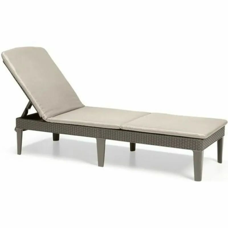 Chaise longue Algon Allibert Marron 187 x 58 x 29 cm