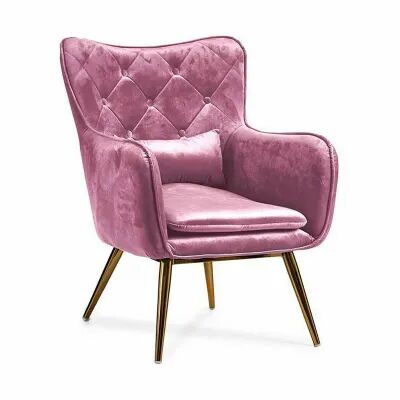 Fauteuil Gift Decor Rose 68 x 92 x 70 cm (2 Unités)