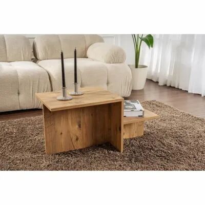 Table Basse Harmony Marron 80 x 40 x 40 cm