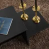 Table Basse Harmony Noir 80 x 40 x 40 cm