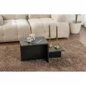 Table Basse Harmony Noir 80 x 40 x 40 cm