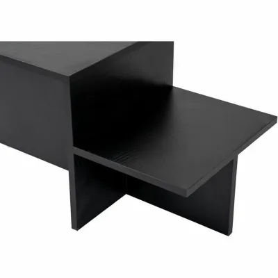 Table Basse Harmony Noir 80 x 40 x 40 cm