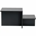 Table Basse Harmony Noir 80 x 40 x 40 cm