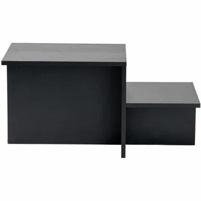 Table Basse Harmony Noir 80 x 40 x 40 cm