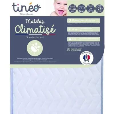 Matelas pour lit de bébé Tineo 70 x 140 cm