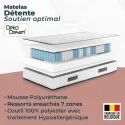 Matelas viscoélastique Somnis Beeding 90 x 200 cm