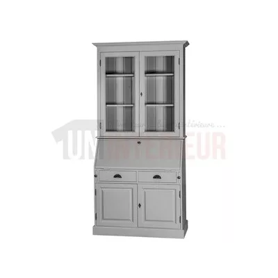 Console fine en pin massif, 1 tiroir - Wisp