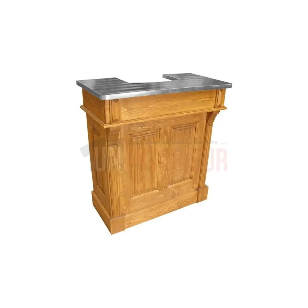 Bar sur-mesure en pin massif 100cm