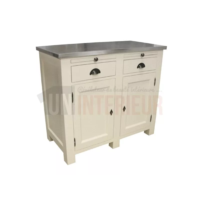 Bahut sur-mesure en pin massif ou buffet 100cm