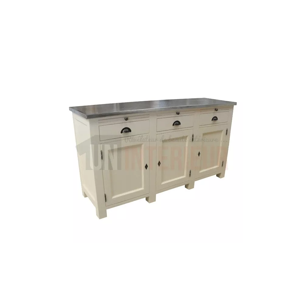 Bahut sur-mesure en pin massif ou buffet 160cm