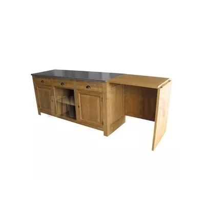 Console sur-mesure en pin massif 135cm