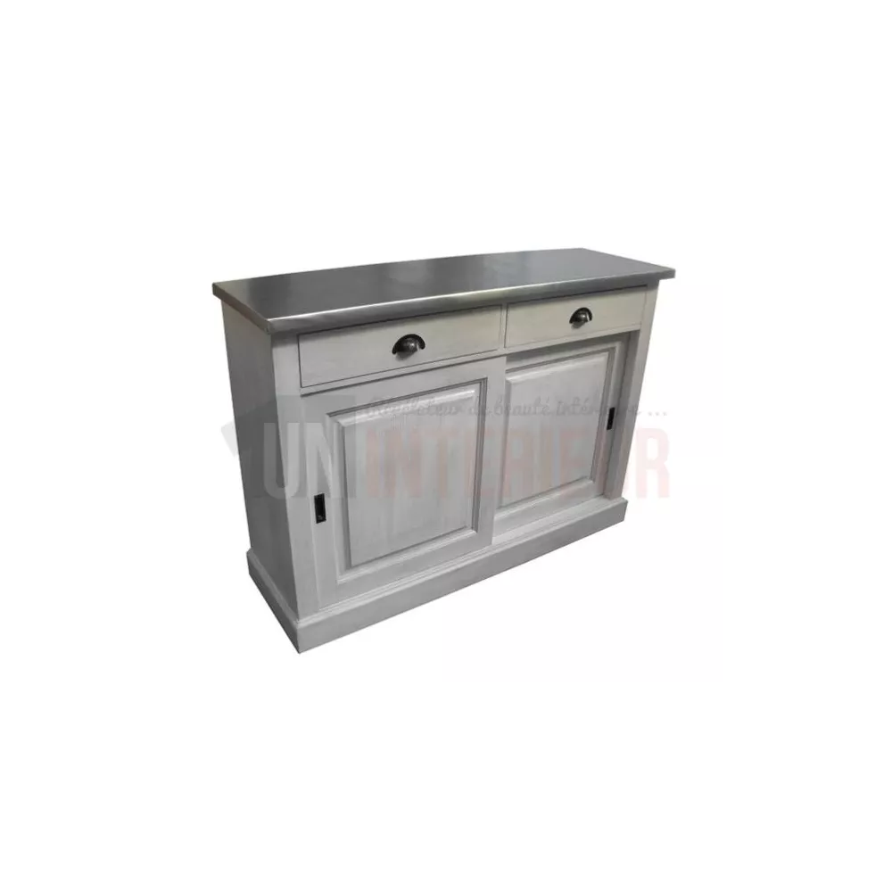 Buffet sur-mesure en pin massif ou buffet 128cm