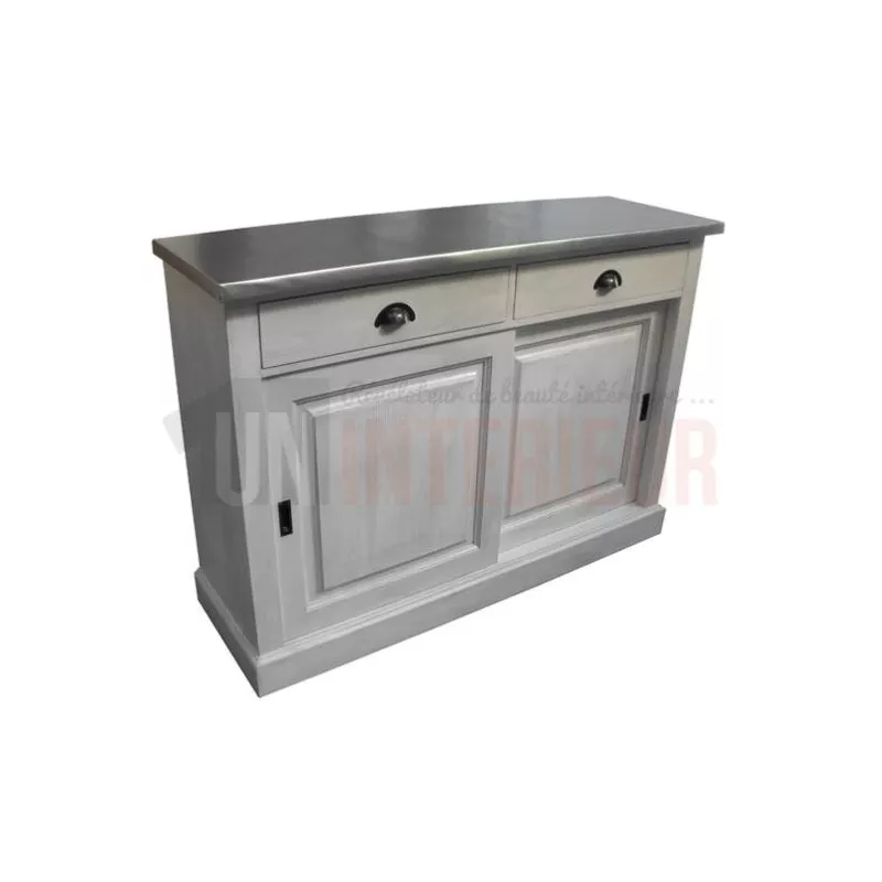 Buffet sur-mesure en pin massif ou buffet 128cm