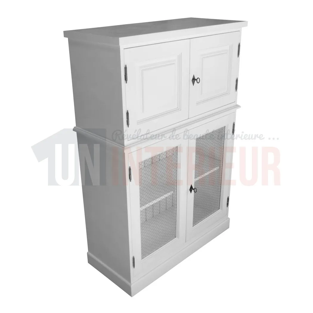Garde-manger sur-mesure en pin massif 92cm