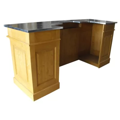 Garde-manger sur-mesure en pin massif 92cm