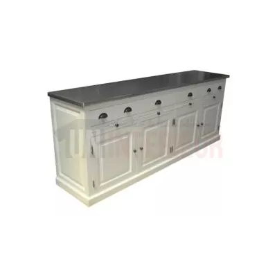 Bar sur mesure en pin massif 300cm pour tireuse à biére