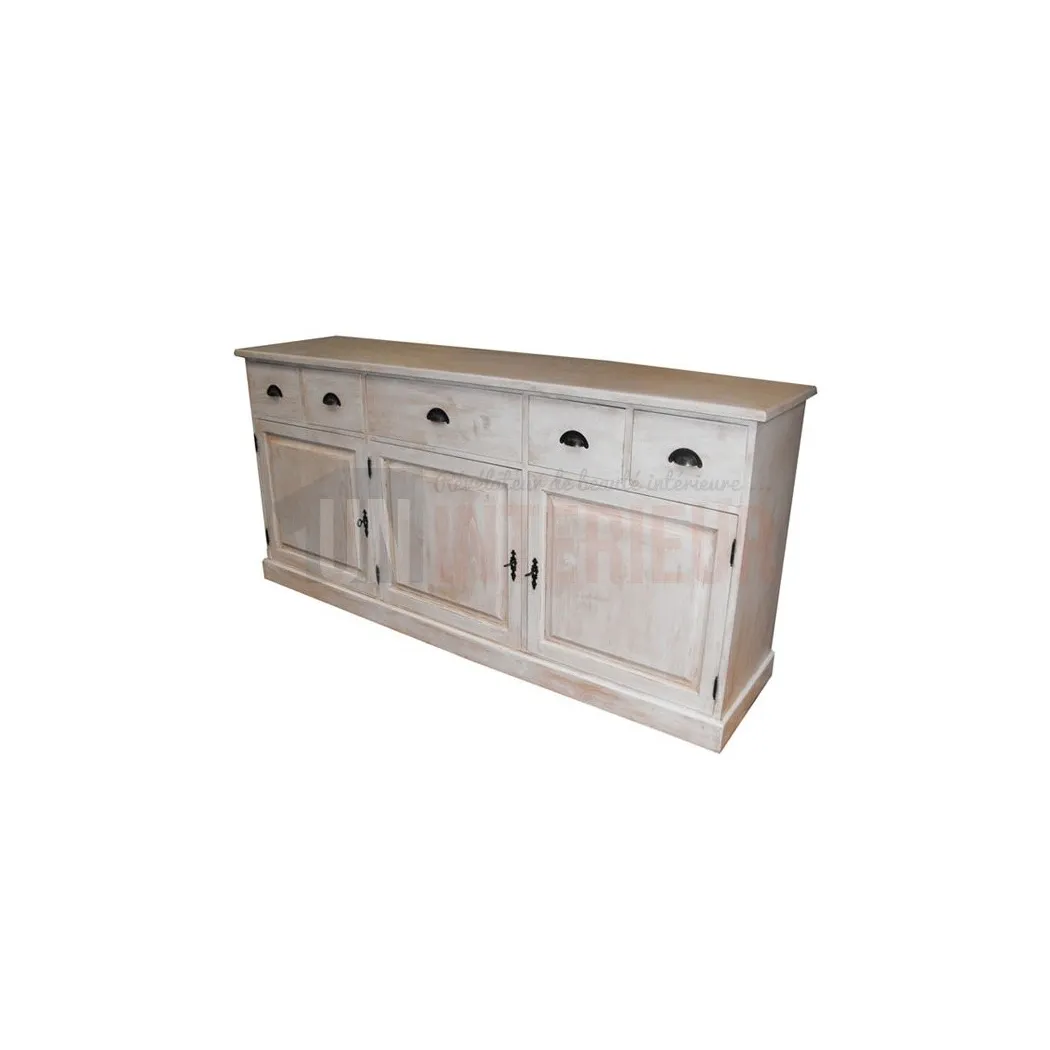 Buffet sur-mesure en pin massif ou bahut 200cm