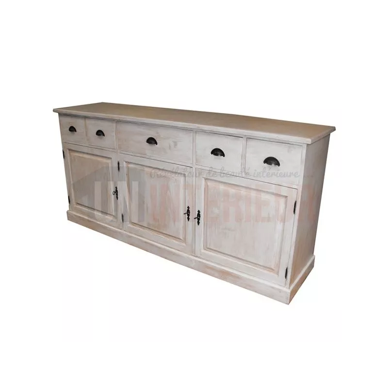 Buffet sur-mesure en pin massif ou bahut 200cm