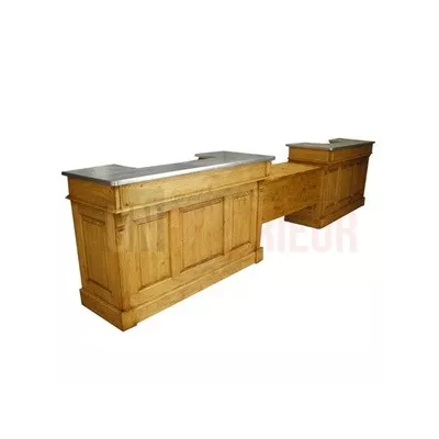 Miroir de coiffeuse sur-mesure en pin massif 101cm