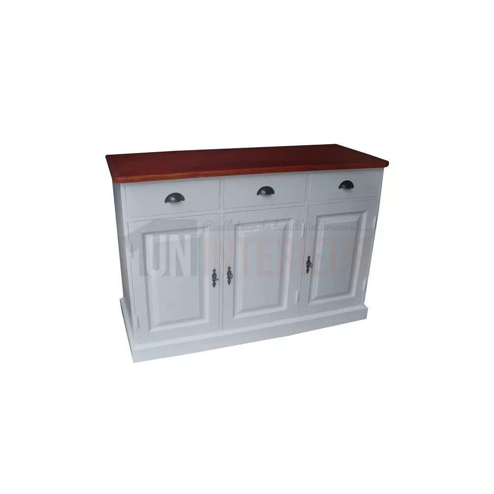 Bahut sur-mesure en pin massif ou buffet 140cm