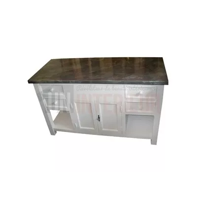 Bahut sur-mesure en pin massif ou buffet 140cm
