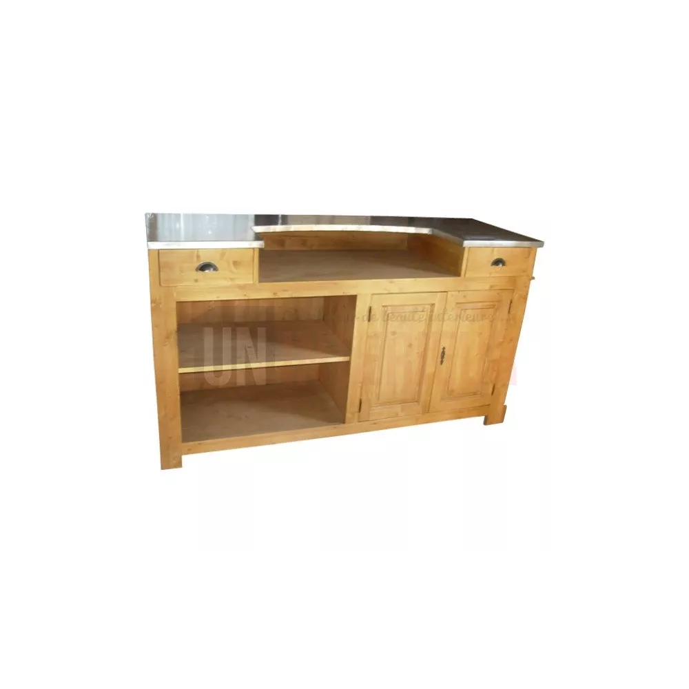 Bar sur-mesure en pin massif 190cm