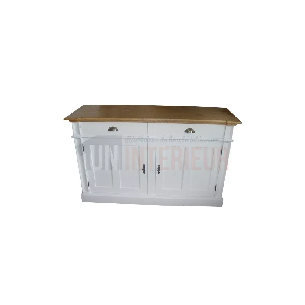 Buffet sur-mesure en pin massif ou bahut 150cm