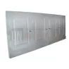 Façade de cuisine sur-mesure en pin massif 252cm