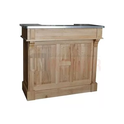 Cuisine sur-mesure en pin massif - 3 éléments