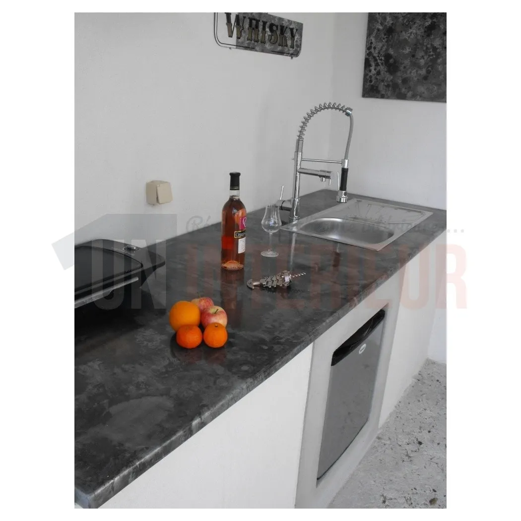 Tableau en zinc d'art "bédouin