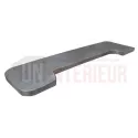 Plans de travail en zinc épais jumelables - Zinc gris anthracite