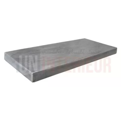 Plans de travail en zinc épais jumelables - Zinc gris anthracite