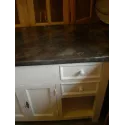 Plateau en zinc pour meuble de salle de bain - Zinc d'art