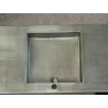 Plan de travail de cuisine en zinc avec évier en zinc - Zinc gris anthracite