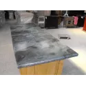 Plateau de comptoir en zinc - Zinc d'art