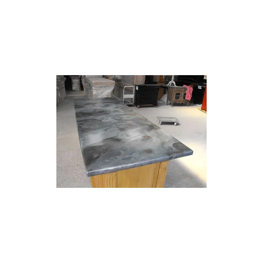 Plateau de comptoir en zinc - Zinc d'art